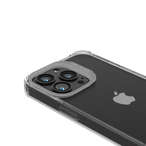 AmazingThing Advantage Crossbody Case w/ Black Lanyard for iPhone 13 Pro- Clear