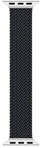 Wiwu Braided Solo Loop Watchband for iWatch (42/44mm)-(Strap size LARGE -172mm) - BLACK
