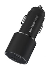 Load image into Gallery viewer, AMAZINGthing Speed Pro Car Charger 2-USB Type -C Ports 45W Q.C 3.0

