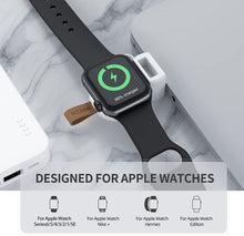 Load image into Gallery viewer, NEWDERY Charger for Apple Watch Portable iWatch USB Wireless Charger-White (2pcs)
