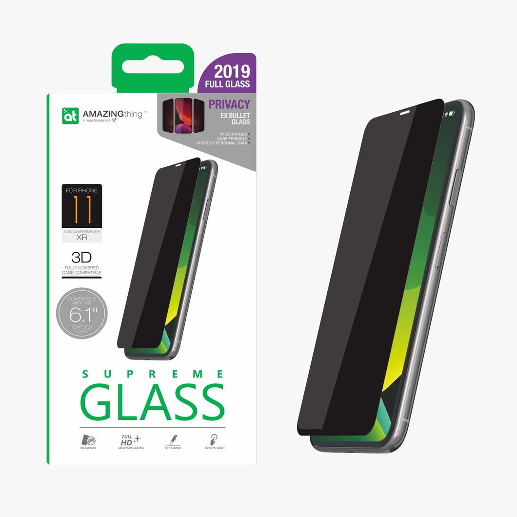 Amazing Thing  Supreme Glass 3D Privacy - iPhone 11