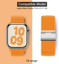 Load image into Gallery viewer, Mons Apple Watch Strap Polyester (38/40/41mm)-  Orange
