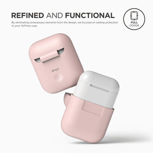 Elago Airpods Silicone Case - Lovely Pink