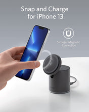 Load image into Gallery viewer, Anker 623 Magnetic Wireless Charger (MagGo)-Interstellar Gray

