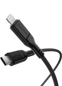 AmazingThing  Thunder PRO  Lightning Cable to USB-C Cable [30W]- Black/ 2.1m