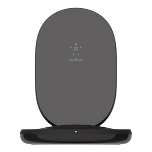 Belkin - Wireless Charging Stand 15W + QC™ 3.0 24W + Wall Charger