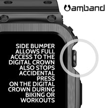 Load image into Gallery viewer, Moving Fortress -(Black) Classic Series Apple Watch Band 45/44MM
