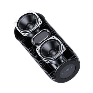 USAMS Newly YC011 Deep Bass Sound Mini Speaker- Black