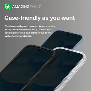 Amazingthing Fully Covered Radix Glass for (iPhone 14 Plus ) - Privacy