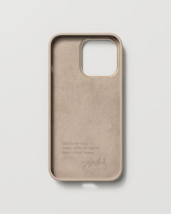 Nudient Bold Case for iPhone 14 Pro - Linen Beige