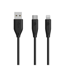 Powerology Ultra Quick Charge 3.0 With 32W GaN Charger Included USB-C to Lightning Cable