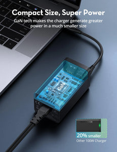 Ravpower PD Pioneer 120W 4-Port Desktop USB Charging Station