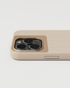 Nudient Bold Case for iPhone 14 Pro - Linen Beige