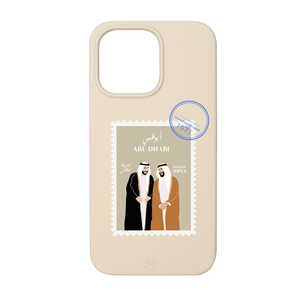 C/L A bu Dhabi Cover for Iphone 11 pro max -STAMP 2 (Beige )