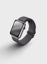Load image into Gallery viewer, UNIQ Aspen Braided Apple Watch Strap (42/44MM) - GRANITE GREY
