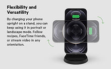 Load image into Gallery viewer, Belkin Magnetic Wireless Charger Stand (Compatible with MagSafe for iPhone 13 Series and other MagSafe Enabled Devices, PSU not included)10W – Black

