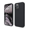 MONS Liquid Silicone CasE for iPhone (12/12Pro)-Black