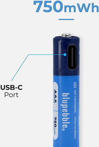 Blupebble BluCell Rechargeable Battery-Pack of 4(AAA) | BP-BLUCELLAAA4