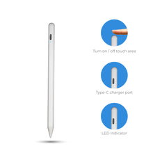 Load image into Gallery viewer, Blupebble Sketch Pro Magnetic Aluminum Stylus Pencil- White
