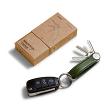 Load image into Gallery viewer, Orbitkey Cactus Leather Key Organiser- CACTUS GREEN

