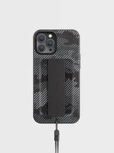 Load image into Gallery viewer, Uniq  Hybrid  iPhone  12 Pro Max Heldro Antimicrobial  -(Charcoal Camo)
