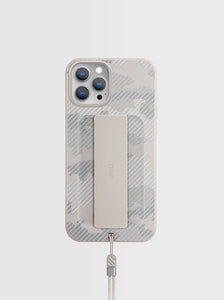Uniq  Hybrid  iPhone  12 Pro Max Heldro Antimicrobial -(Ivory Camo)