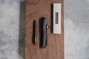 HMM (semi-tanned leather )- Pen Case