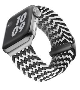 Viva Madrid Crisben Watch Strap for Apple Watch 45/44/42MM - Mono Black/White