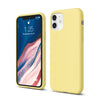 MONS Liquid Silicone Case For IPhone 11 - Light Yellow