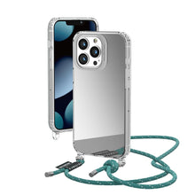Load image into Gallery viewer, AmazingThing Advantage Crossbody Case w/ Green Lanyard for iPhone 13 Pro- Clear
