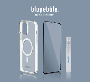 Blupebble Bundle 3 in 1 Protection Kit for iPhone 14 Pro - Clear