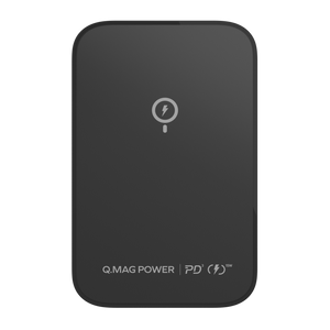 Momax Q.MAG Power Magnetic Wireless Battery Pack MagSafe Power Bank 5000mAh - Black