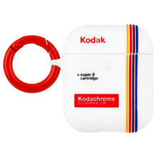 Load image into Gallery viewer, CASE-MATE Kodak AirPod Case - Striped Kodachrome Super 8
