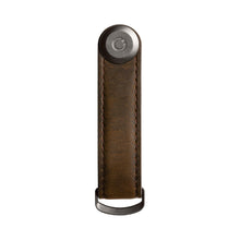 Load image into Gallery viewer, Orbitkey Crazy Horse Leather Key Organiser-Oak Brown / Brown

