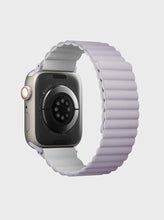 Load image into Gallery viewer, UNIQ Revix Reversible Apple Watch Strap (45/44/42mm) -Lilac/White
