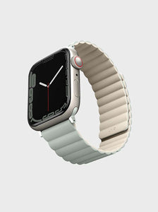UNIQ Revix Reversible Apple Watch Strap (45/44/42mm) -Sage/Beige
