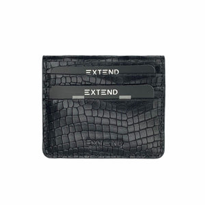 EXTEND Genuine Leather Wallet 5238-42 (Slide Black)