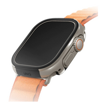 Load image into Gallery viewer, Uniq Apple Watch Case for Ultra - Valencia/ 49mm - Titanium Silver
