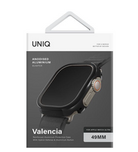 Load image into Gallery viewer, Uniq Apple Watch Case for Ultra - Valencia/ 49mm -Midnight Black
