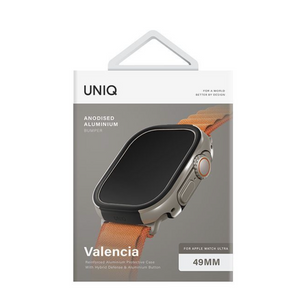 Uniq Apple Watch Case for Ultra - Valencia/ 49mm - Titanium Silver