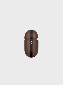 Uniq Terra Genuine Leather AirPods (3rd Gen) Case - Sepia Brown