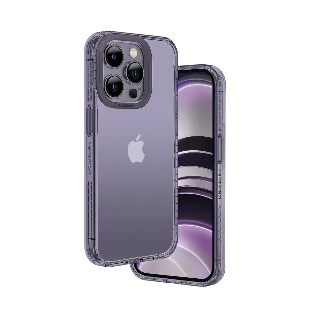 AmazingThing Titan Pro Drop Proof Case for ( iPhone 14 Pro ) - New Purple