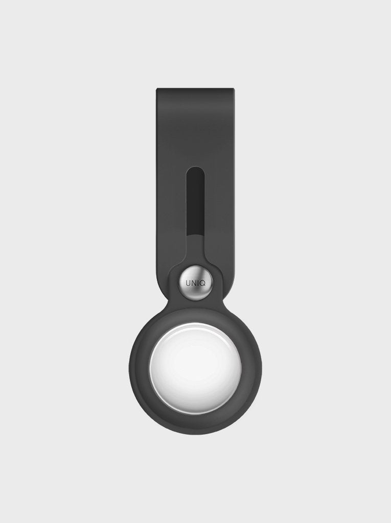 Uniq Vencer Silicon Airtag Loop Case -Charcoal (Dark Gray)