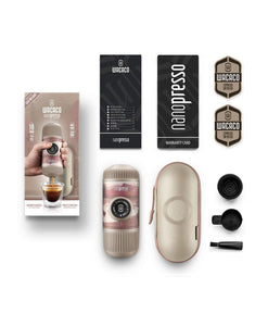Wacaco Elements Nanopresso Portable Espresso Maker with Protective Case - Autumn Journey+Case