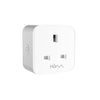 Blupebble by HOMM Power One Smart Plug with Wifi and Bluetooth- White