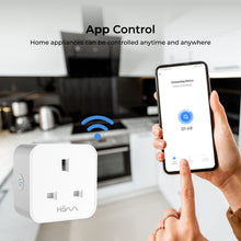 Load image into Gallery viewer, Blupebble by HOMM Power One Smart Plug with Wifi and Bluetooth- White
