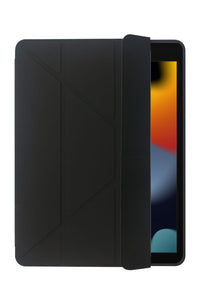 Blupebble Hybrid Folio Case for iPad 10.2" - 7/8/9th Gen- Black