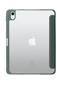 Blupebble Hybrid Folio Case for iPad 10.9" - 10th Gen- Green
