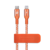 MOMAX ELITE USB-C TO LIGHTNING 0.3M CABLE- Coral Red