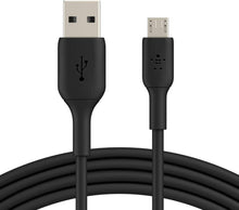 Load image into Gallery viewer, Belkin Colour Range Micro Cable (2m)- Black
